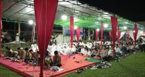 Bersama Wabup, Bupati Zukri Hadiri Istighosah Doa Bersama di Mapolres Pelalawan