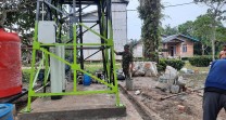 Instalasi Pipa Selesai 100 Persen, Fasilitas Sumur Bor TMMD Ke-129 Kodim 0313/KPR Masuki Tahap Finis