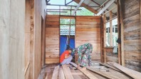 TMMD ke-129 Kodim 0313/KPR, Pembangunan RTLH Ibu Timah Capai Progres 80 Persen