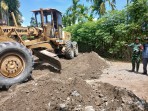 Satgas TMMD Ke-129 Genjot Pemerataan Material, Jalan Pertanian di Lhok Panah Segera Masuki Tahap Pemadatan