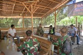 Pimpin Briefing Bersama Pengawas dan Dinas PU, Dansatgas TMMD Ke-129 Pastikan Seluruh Sasaran Tepat Waktu