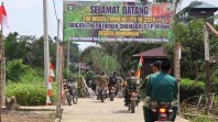 Tinjau Hasil Pembangunan TMMD ke-129, Tim Wasev Mabesad Evaluasi Sasaran Fisik