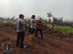 RPK PT Arara Abadi Ikut Berjibaku Padamkan Api di Kecamatan Kerumutan