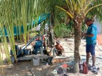 Pengeboran Sumur Bor TMMD ke-129 Kodim 0313/KPR di Desa Delik Tembus Kedalaman 42 Meter