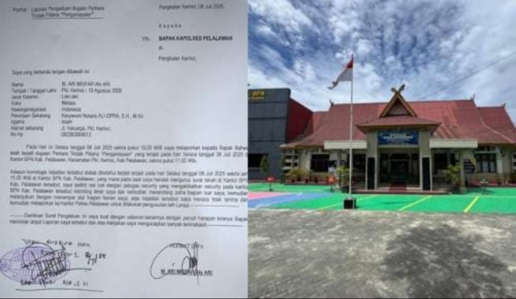 Pelayanan BPN Pelalawan Jadi Sorotan, Datang Urus Surat Tanah Malah Kena Plintir Leher