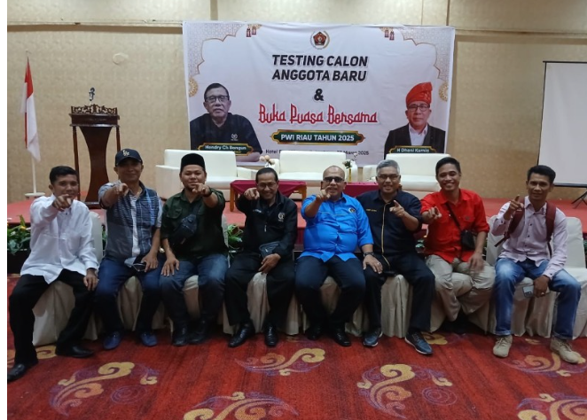 Lima Perwakilan Pelalawan Lolos Calon Anggota Muda PWI RIAU