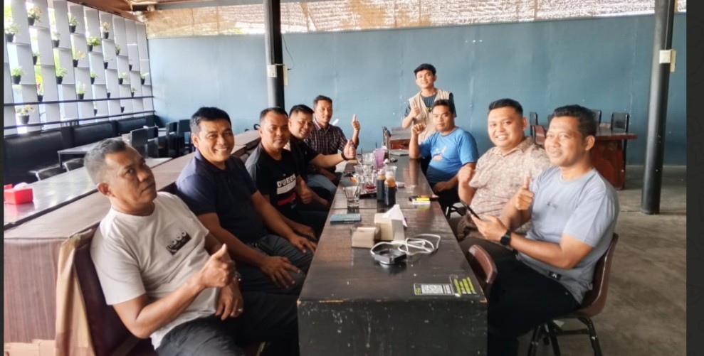 Silaturahmi dengan Wartawan, Yose Indrawan Buka Peluang Maju Pilkada Pelalawan