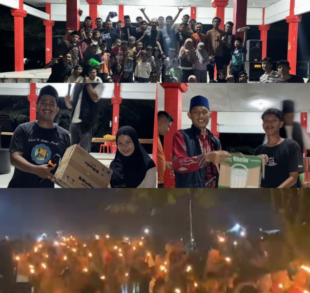 Semarak Hari Raya, IPKPB Taja Takbir Obor Keliling Secara Swadaya