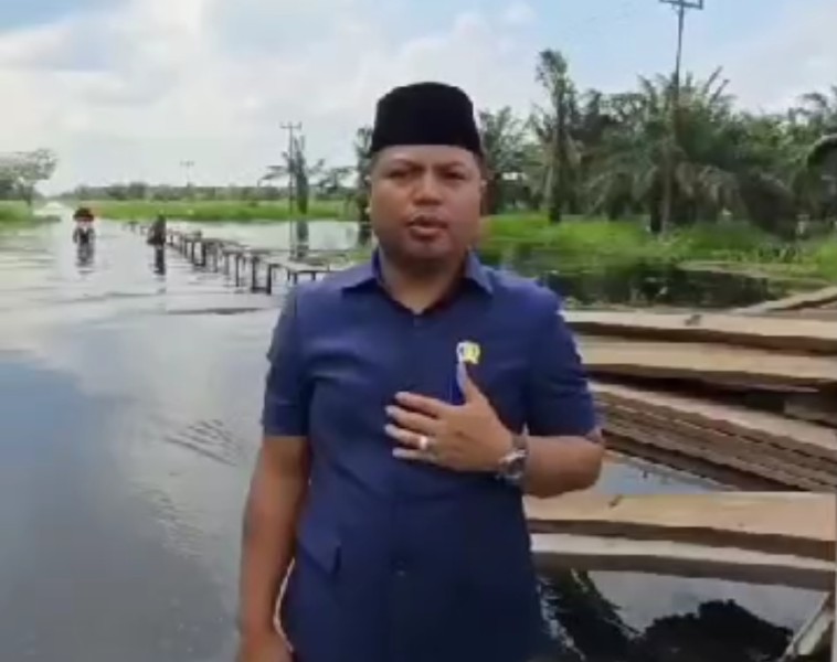Janji Bantu Bersihkan Kanal Atasi Banjir, Asnol Minta Mabrur RAPP dan Kadis PUPR Tidak Berbohong