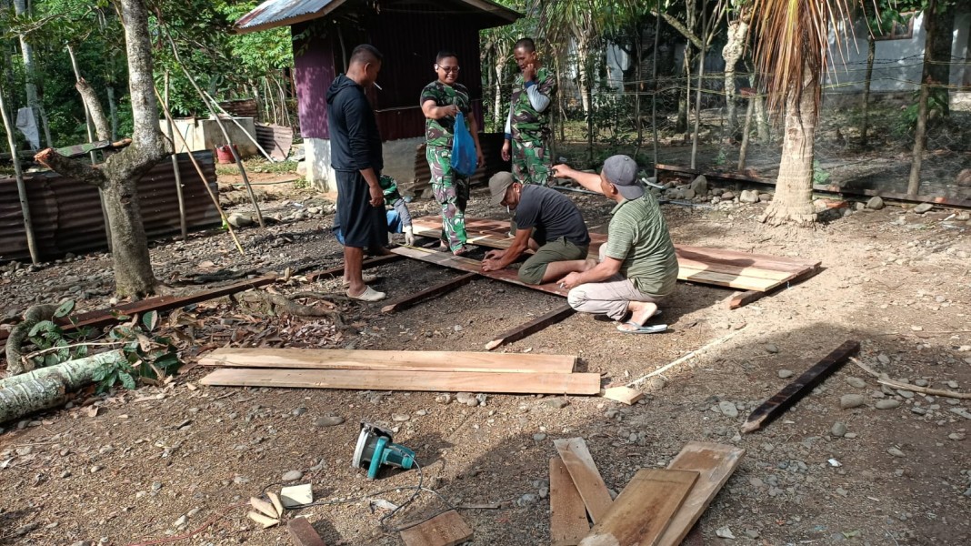 Dari Rumah Layak hingga Kolam Lele, TMMD Ke-129 Kodim 0102/Pidie Tingkatkan Kesejahteraan Warga
