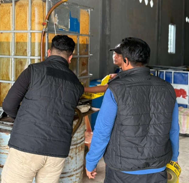 Polres Pelalawan Bongkar Mafia BBM di Kuala Kampar