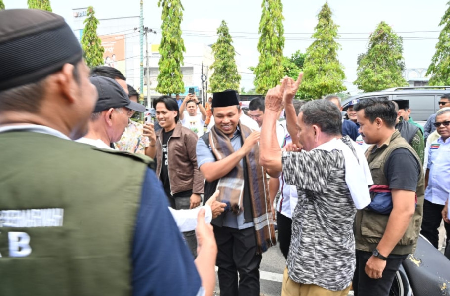 Didukung Masyarakat Langgini, Abdul Wahid Ingin Menjadikan Bangkinang Kota Destinasi