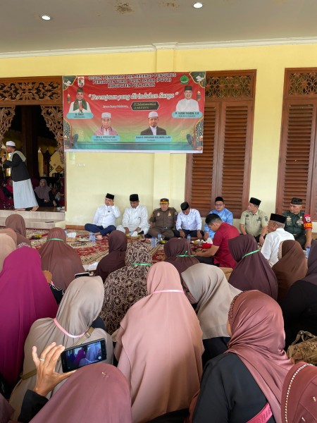 Syafri Fasilitasi Wirid Yasin Akbar se-Kabupaten Pelalawan, Wabup Husni Tamrin Apresiasi Semangat Ukhuwah Islamiyah