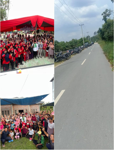 Kalah di Kuala Panduk Pilkada 2020, H Zukri Tetap Komitmen Bangun Infrastruktur dan Masukan Listrik 24 Jam
