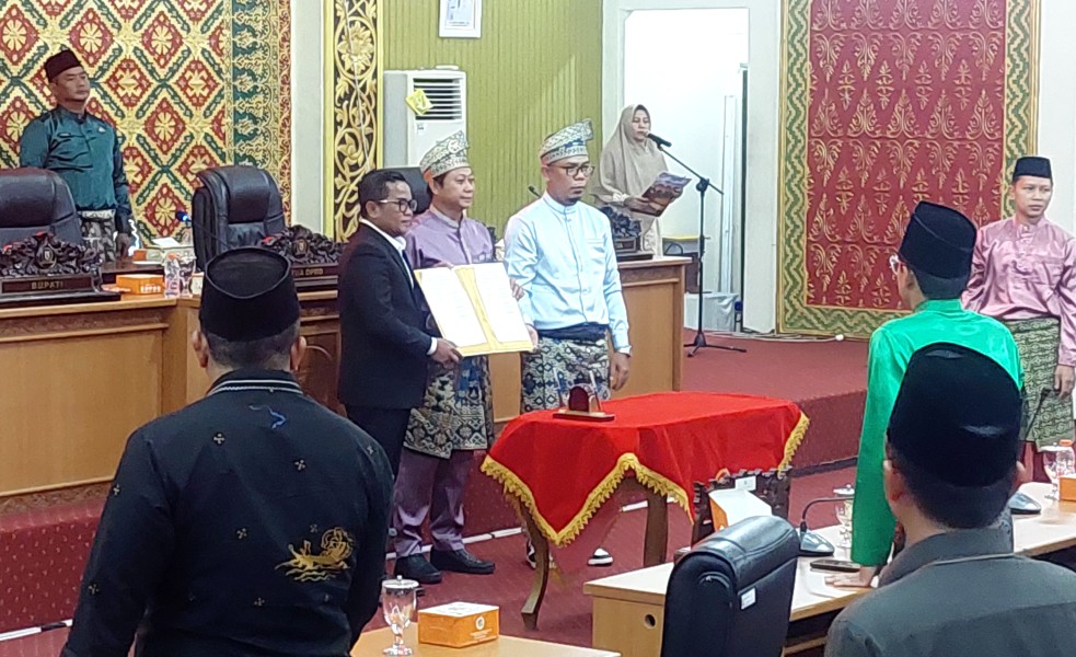 Di Paripurna, DPRD Pelalawan Setujui Propemperda Tahun 2026