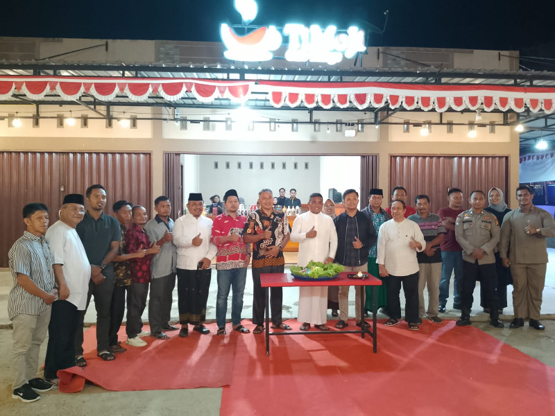 Bupati  Resmikan TiMoji Cafe Village Desa Trimulya Jaya